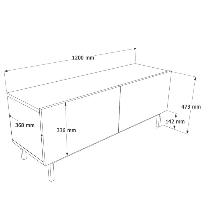 Hanah Home Coast - CO3-CO Soporte para TV Arena